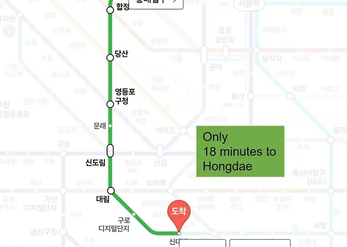 アパート Price Center Near Hongdae Gangnam 5 Min To Subway Station ソウル特別市