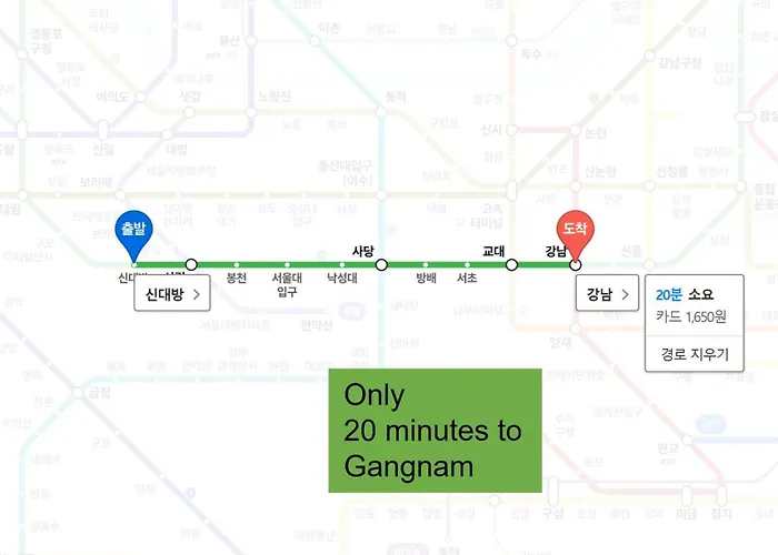 アパート Price Center Near Hongdae Gangnam 5 Min To Subway Station ソウル特別市